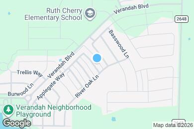 Map image of the property - 1216 Honeywood Ln