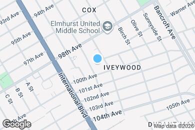 Map image of the property - 1618 99th Ave