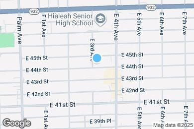 Map image of the property - 309 E 44th St