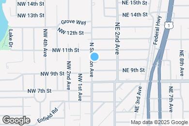 Map image of the property - 915 N Swinton Ave