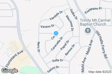 Map image of the property - 11952 Cato Dr