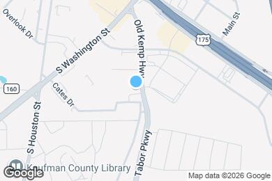 Map image of the property - The Oaks Apartments