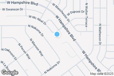 Map image of the property - 6014 N Buckland Dr