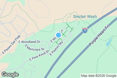 Map image of the property - 1378 E Hatcher Dr