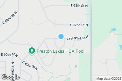 Map image of the property - 15710 East 91st St N