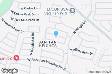 Map image of the property - 2813 W Hayden Peak Dr