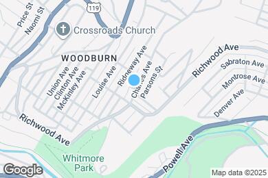 Map image of the property - 821 Charles Ave