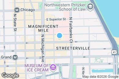 Map image of the property - 323 E Ohio St