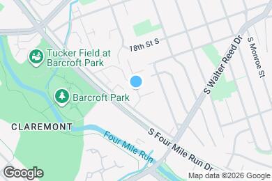 Map image of the property - 4165 S Four Mile Run Dr