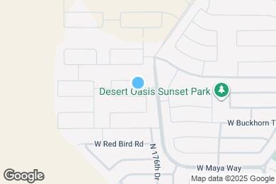 Map image of the property - 17660 W Fetlock Trl