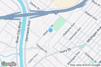 Map image of the property - 815C Courtois