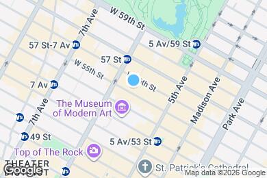 Map image of the property - West 55th Street