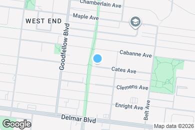 Map image of the property - 5641 Cates Ave