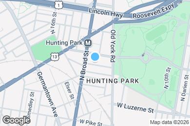 Map image of the property - 1353 Jerome St