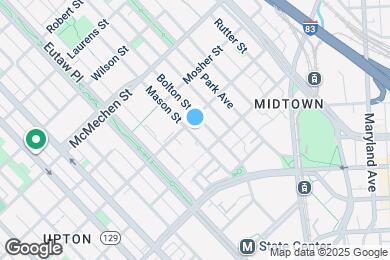 Map image of the property - 239 W Lafayette Ave