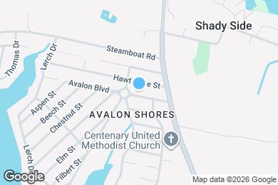 Map image of the property - 1304 Avalon Blvd