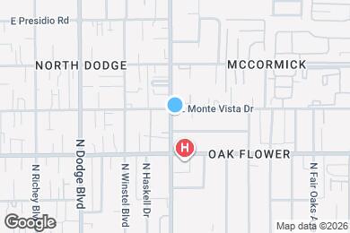 Map image of the property - 2860 N Alvernon Way