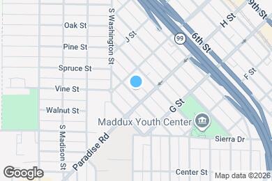 Map image of the property - 814 2nd St