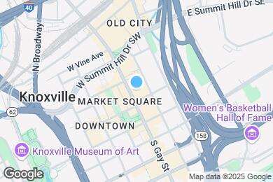 Map image of the property - 418 S Gay St
