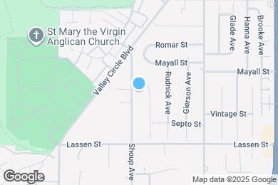 Map image of the property - 10028 Shoup Ave