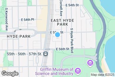 Map image of the property - 5520 S Cornell Ave
