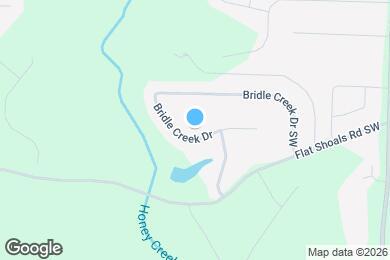Map image of the property - 2902 Bridle Creek Dr SW