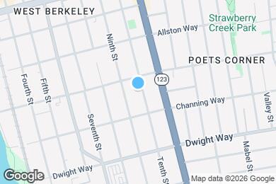 Map image of the property - 2314 Tenth St