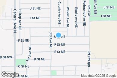 Map image of the property - 312 G St NE