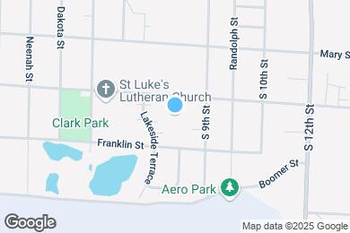 Map image of the property - 706 Franklin St