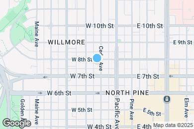 Map image of the property - 735 Cedar Ave