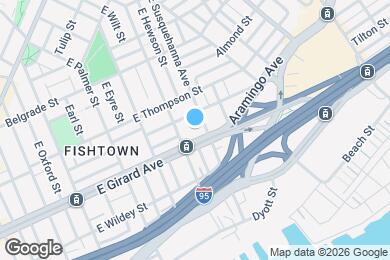 Map image of the property - 1212 E Susquehanna Ave