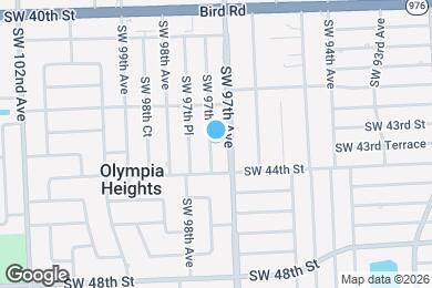 Map image of the property - 4315 SW 97th Ct