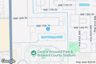 Map image of the property - 3535 NW 14th Ct