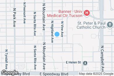 Map image of the property - 1420 E Adams St