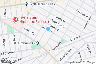 Map image of the property - 42-38 Judge St