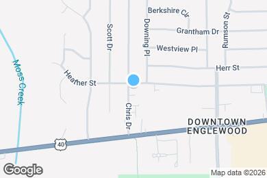 Map image of the property - 162 Chris Drive