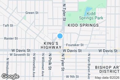Map image of the property - 631 N Tyler St