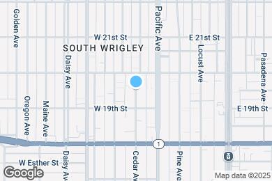 Map image of the property - 1950 Cedar Ave