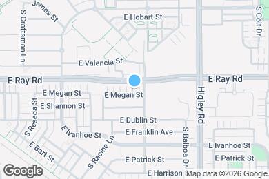 Map image of the property - 3014 E Megan St