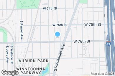 Map image of the property - 7548 S Harvard Ave