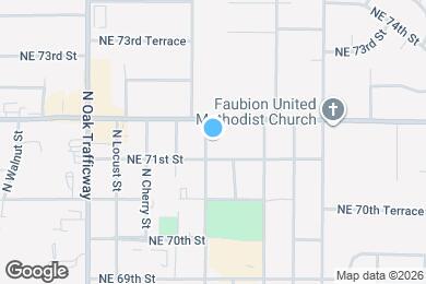 Map image of the property - 7111 N Holmes St
