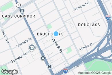 Map image of the property - 2820 John R St