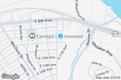 Map image of the property - 803 E 11th Ave