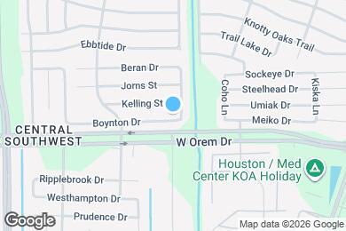 Map image of the property - 3110 Boynton Dr