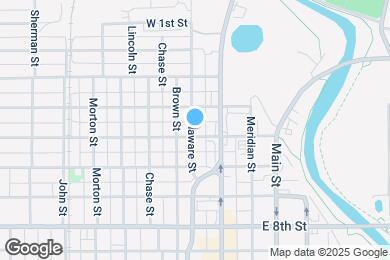Map image of the property - 130 W 5th St