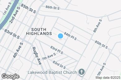 Map image of the property - 633 84th St S