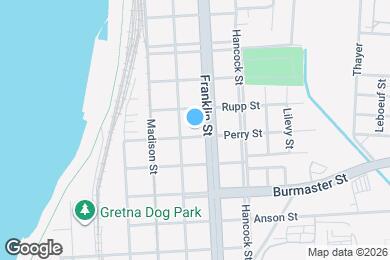 Map image of the property - 717 Perry St