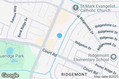 Map image of the property - 16143 Bantam Ridge Ct