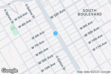 Map image of the property - 711-721 S Pine St