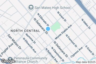 Map image of the property - 250 N Delaware St